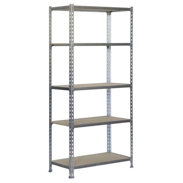 Simonrack Schwerlastregal MADERCLICK PLUS 5/400 778100025201045 silber 100,0 x 40,0 x 200,0 cm