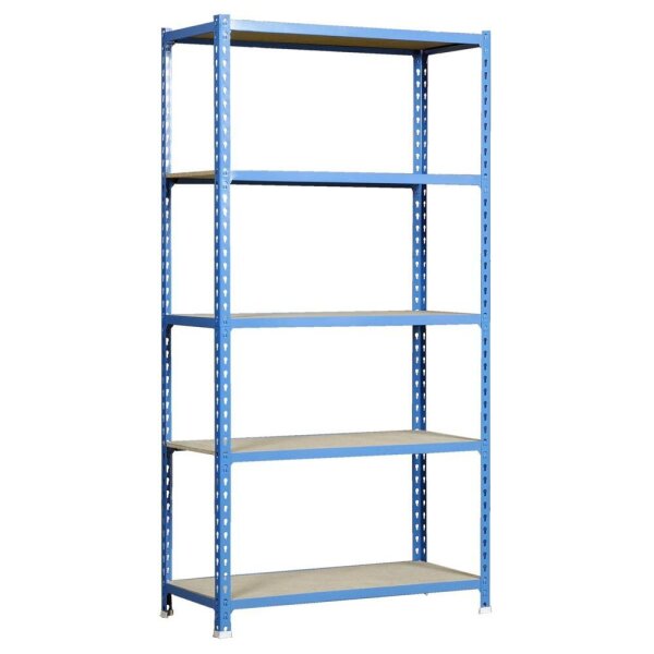 Simonrack Schwerlastregal MADERCLICK PLUS 5/500 448100025201055 blau 100,0 x 50,0 x 200,0 cm