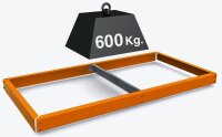 Simonrack Stahlfachboden SIMONFORTE EA 1804 orange 180,0...
