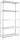 Simonrack Schwerlastregal COMFORT PLUS 5/400 202100014201045 weiß 100,0 x 40,0 x 200,0 cm