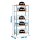 Simonrack Schwerlastregal MADERCLICK PLUS 5/500 458100025201055 blau, orange 100,0 x 50,0 x 200,0 cm