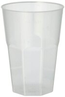 STARPAK Mehrweg-Trinkbecher transparent 0,3 l, 30 St.