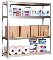 Simonrack Schwerlast-Weitspannregal ECOFORTE 1206-4 778100047201548 silber 150,0 x 45,0 x 200,0 cm