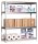 Simonrack Schwerlast-Weitspannregal ECOFORTE 1206-4 778100047201548 silber 150,0 x 45,0 x 200,0 cm