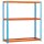 Simonrack Schwerlastregal ECOFORTE 1204-3 8435104922583 orange, blau 120,0 x 45,0 x 200,0 cm