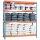 Simonrack Schwerlast-Weitspannregal SIMONFORTE 1806-4 458100045201868 blau, orange 180,0 x 60,0 x 200,0 cm