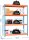 Simonrack Schwerlastregal ECOFORTE 1206-4 458100047201264 orange, blau 120,0 x 60,0 x 200,0 cm