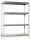Simonrack Schwerlastregal ECOFORTE 1204-4 778100047201244 silber 120,0 x 45,0 x 200,0 cm