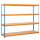 Simonrack Schwerlast-Weitspannregal SIMONFORTE 2409-4 458100045202498 blau, orange 240,0 x 90,0 x 200,0 cm