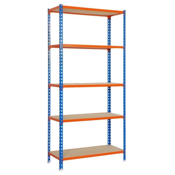 Simonrack Schwerlastregal MADERCLICK SUPERPLUS 448100025201155 blau 110,0 x 50,0 x 200,0 cm