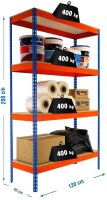 Simonrack Schwerlastregal ECOFORTE 1204-4 458100047201244...