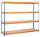 Simonrack Schwerlast-Weitspannregal SIMONFORTE 2406-4 458100045202468 blau, orange 240,0 x 60,0 x 200,0 cm