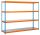 Simonrack Schwerlast-Weitspannregal SIMONFORTE 2406-4 457100045202464 blau, orange 240,0 x 60,0 x 200,0 cm