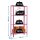 Simonrack Schwerlastregal HOMECLICK MINI 4/400 PP2100209168044 rosa 80,0 x 40,0   ( PP2100209168044 )