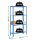 Simonrack Schwerlastregal HOMECLICK MINI 4/400 442100209168044 blau 80,0 x 40,0   ( 442100209168044 )