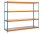 Simonrack Schwerlast-Weitspannregal ECOFORTE 1506-4 457100047201564 orange, blau 150,0 x 60,0 x 200,0 cm