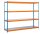 Simonrack Schwerlast-Weitspannregal ECOFORTE 1504-4 457100047201544 orange, blau 150,0 x 45,0 x 200,0 cm