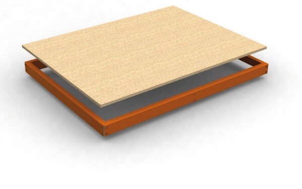 Simonrack Fachboden für Schwerlastregal ECOFORTE EA 1204 orange 150,0 x 60,0 cm, 1 St.