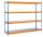 Simonrack Schwerlast-Weitspannregal SIMONFORTE 2406-4 457100045202494 blau, orange 240,0 x 90,0 x 200,0 cm