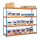Simonrack Schwerlast-Weitspannregal SIMONFORTE 1804-4 457100045201844 blau, orange 180,0 x 45,0 x 200,0 cm