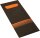 PAPSTAR Bestecktaschen schwarz/orange 8,5 x 20,0 cm, 520 St.