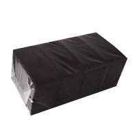 STARPAK Bestecktaschen Airlaid schwarz 8,5 x 20,0 cm, 480 St.