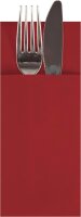 STARPAK Bestecktaschen Airlaid bordeaux 8,5 x 20,0 cm,...