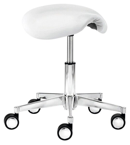 Mayer Sattelhocker myXPERT 1297 30 582 weiß Kunstleder, 1 St.