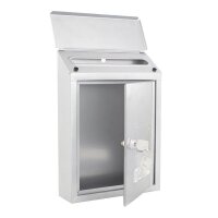 ROTTNER Briefkasten Udine T02955 silber