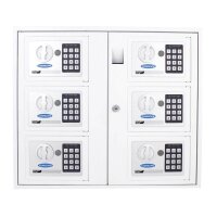 ROTTNER Keysystem 6 Schlüsseltresor weiß,...