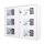 ROTTNER Keysystem 6 Schlüsseltresor weiß, Elektronik- und Standardschloss, 53,5 x 17,0 x 46,5 cm, 1 St.