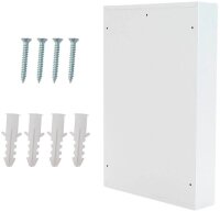 ROTTNER S50 EL Schlüsselkasten lichtgrau mit 50 Haken, Elektronikschloss, 38,0 x 8,0 x 55,0 cm, 1 St.