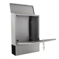 ROTTNER Briefkasten Libro Inox T06045 silber