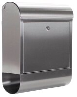 ROTTNER Briefkasten Rondello Inox T05865 silber