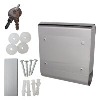 ROTTNER Briefkasten Rondello Inox T05865 silber
