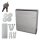 ROTTNER Briefkasten Rondello Inox T05865 silber