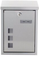 ROTTNER Briefkasten Casa Inox T06047 silber