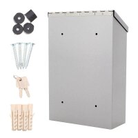 ROTTNER Briefkasten Casa Inox T06047 silber