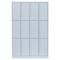 LÜLLMANN Schließfachschrank lichtgrau 520340,...