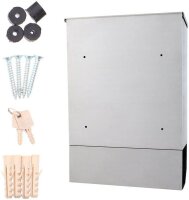 ROTTNER Briefkasten Corto Inox T06194 silber