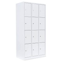 LÜLLMANN Schließfachschrank signalweiß...
