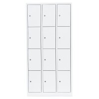 LÜLLMANN Schließfachschrank signalweiß...