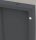 LÜLLMANN Schließfachschrank anthrazit, lichtgrau 520348, 12 Schließfächer 117,0 x 50,0 x 180,0 cm