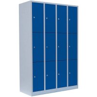 LÜLLMANN Schließfachschrank lichtgrau,...