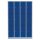 LÜLLMANN Schließfachschrank lichtgrau, enzianblau 520341, 12 Schließfächer 117,0 x 50,0 x 180,0 cm