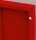 LÜLLMANN Schließfachschrank lichtgrau, feuerrot 520434, 12 Schließfächer 88,5 x 50,0 x 180,0 cm