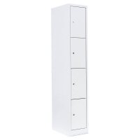 LÜLLMANN Schließfachschrank signalweiß...