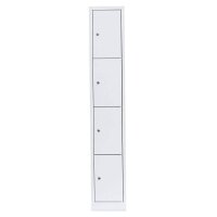 LÜLLMANN Schließfachschrank signalweiß...