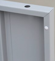 LÜLLMANN Schließfachschrank lichtgrau 520430, 12 Schließfächer 88,5 x 50,0 x 180,0 cm