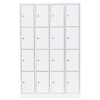 LÜLLMANN Schließfachschrank signalweiß...